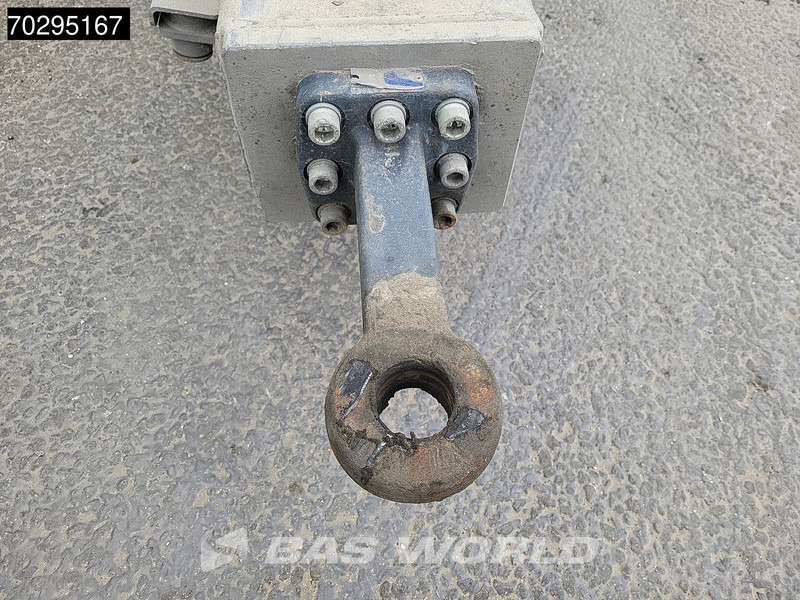 Dropside/ Flatbed trailer Wecon PC 2 axles Kooi aap Lift-Axle: picture 7