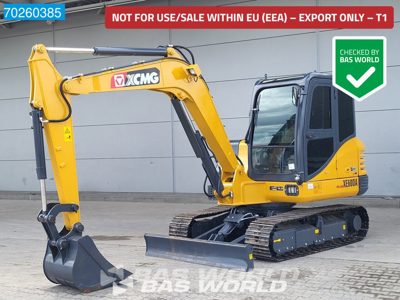 XCMG XE60 DA NEW UNUSED - Mini excavator: picture 1 XCMG XE60 DA NEW UNUSED - Mini excavator: picture 1