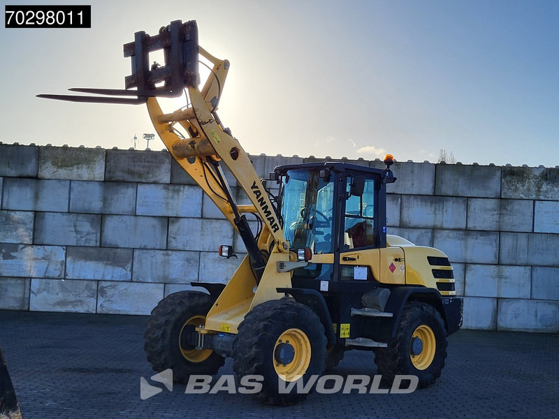 Yanmar V120 Bucket + Forks - Wheel loader: picture 2 Yanmar V120 Bucket + Forks - Wheel loader: picture 2