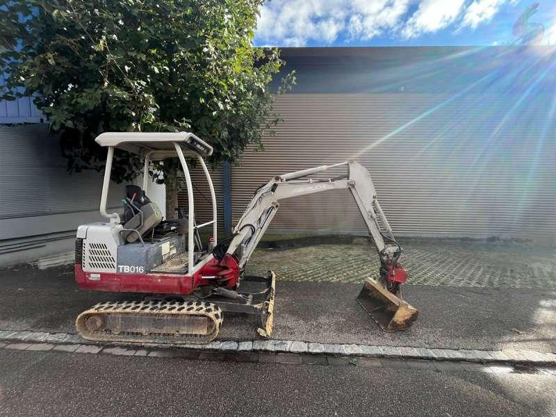 Takeuchi TB016 - Mini excavator: picture 2 Takeuchi TB016 - Mini excavator: picture 2