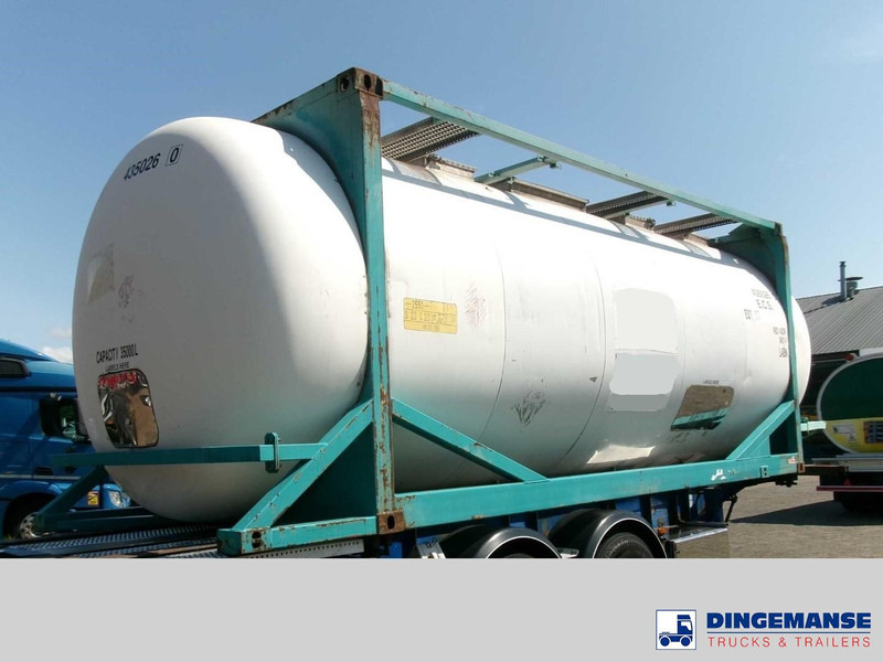 BSLT Chemical tank container inox L4BN / 20 ft / 35 m3 / IMO 4 - Storage tank: picture 3 BSLT Chemical tank container inox L4BN / 20 ft / 35 m3 / IMO 4 - Storage tank: picture 3