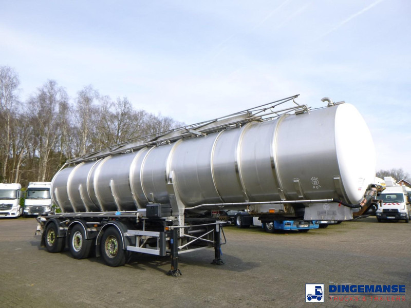 Burg Food tank inox 30.3 m3 / 3 comp - Tank semi-trailer: picture 2 Burg Food tank inox 30.3 m3 / 3 comp - Tank semi-trailer: picture 2