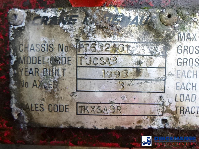 Tank semi-trailer Crane Fruehauf Food tank inox 30 m3 / 1 comp: picture 19