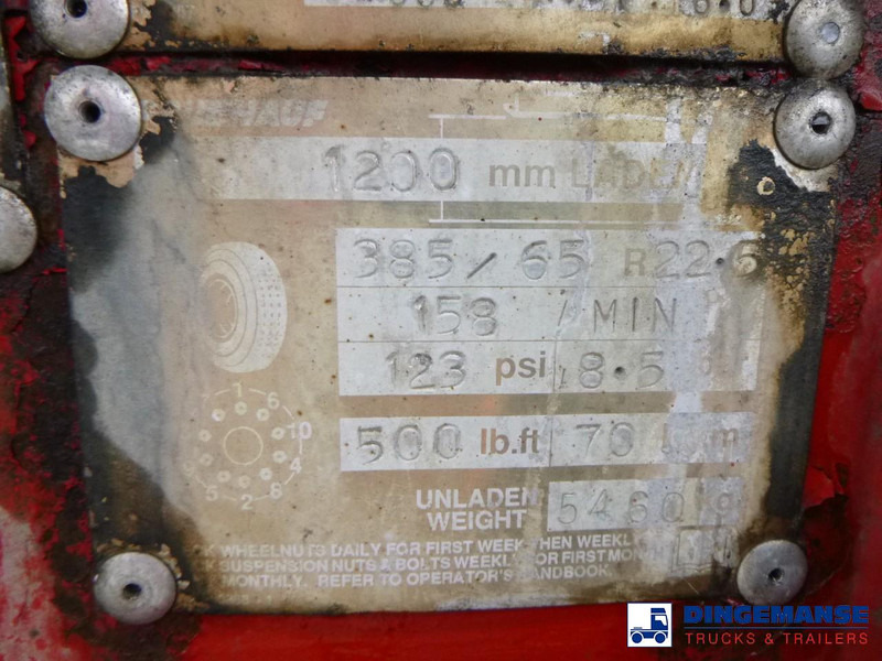 Tank semi-trailer Crane Fruehauf Food tank inox 30 m3 / 1 comp: picture 18