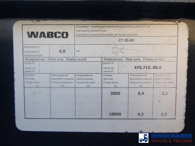 Container transporter/ Swap body semi-trailer D-Tec 4-axle container combi trailer (2 + 2 axles): picture 19