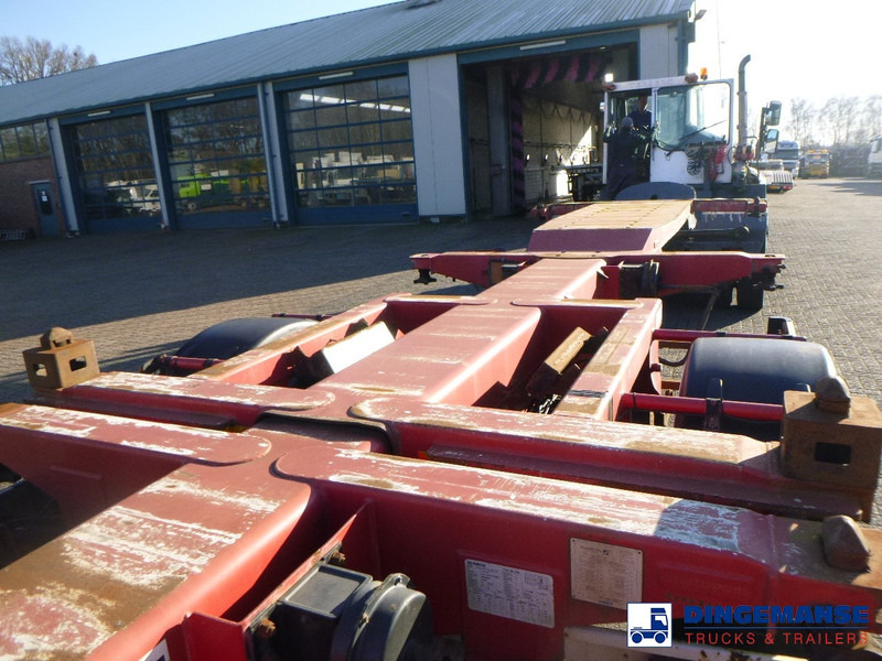 Container transporter/ Swap body truck D-Tec 4-axle container combi trailer (3 + 1 axles) 20-30-40-45 ft: picture 7