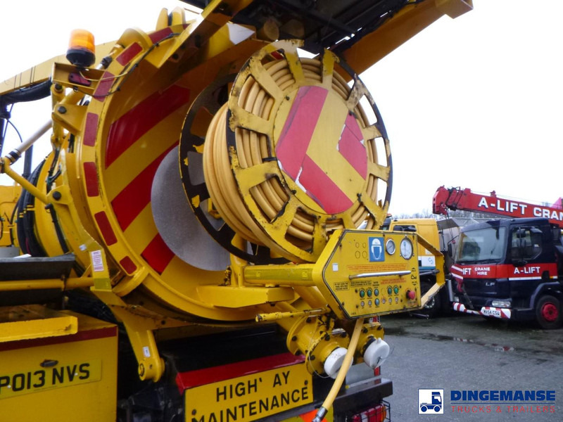 Vacuum truck DAF LF 55.220 4X2 RHD Whale vacuum tank 8.1 m3: picture 11