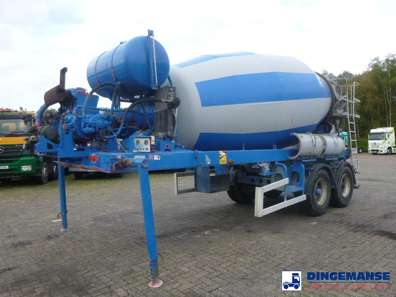 De Buf De Buf mixer trailer 10 m3 - Concrete mixer semi-trailer: picture 1 De Buf De Buf mixer trailer 10 m3 - Concrete mixer semi-trailer: picture 1