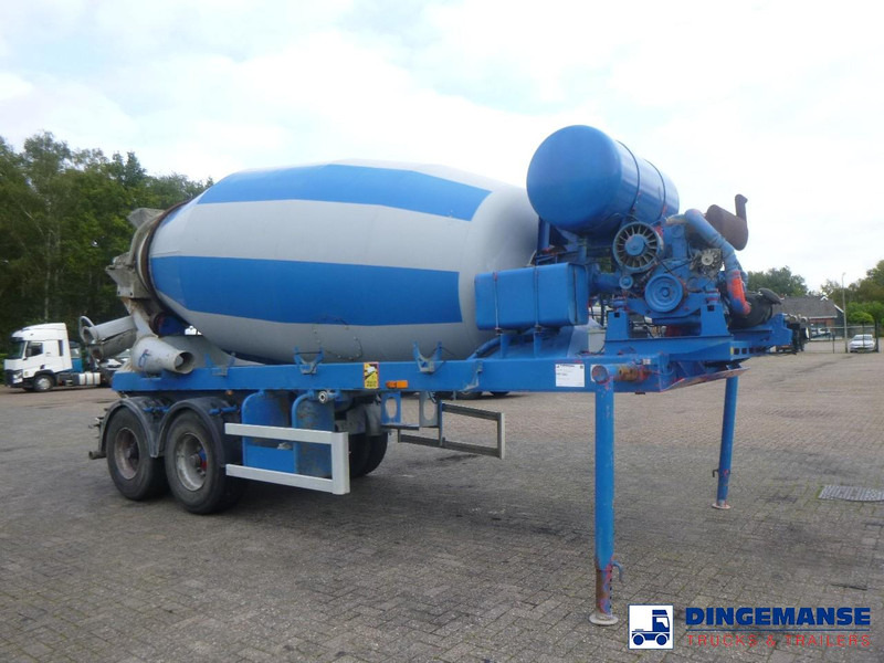 De Buf De Buf mixer trailer 10 m3 - Concrete mixer semi-trailer: picture 2 De Buf De Buf mixer trailer 10 m3 - Concrete mixer semi-trailer: picture 2