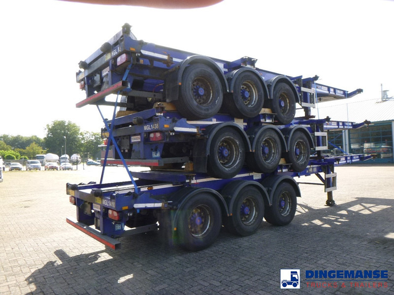 Dennison Stack - 3 x container trailer 20-30-40-45 ft - Container transporter/ Swap body truck: picture 4 Dennison Stack - 3 x container trailer 20-30-40-45 ft - Container transporter/ Swap body truck: picture 4