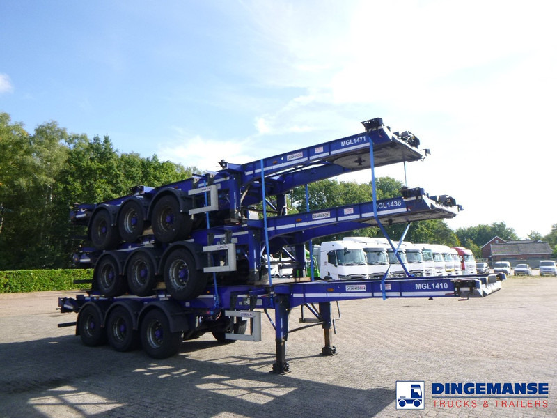 Dennison Stack - 3 x container trailer 20-30-40-45 ft - Container transporter/ Swap body truck: picture 2 Dennison Stack - 3 x container trailer 20-30-40-45 ft - Container transporter/ Swap body truck: picture 2