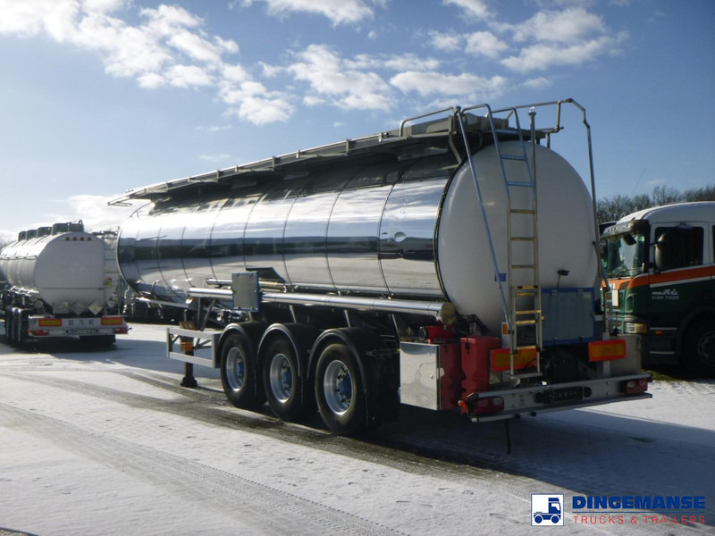 Feldbinder Chemical tank inox L4BH 30 m3 / 1 comp + pump - Tank semi-trailer: picture 3 Feldbinder Chemical tank inox L4BH 30 m3 / 1 comp + pump - Tank semi-trailer: picture 3