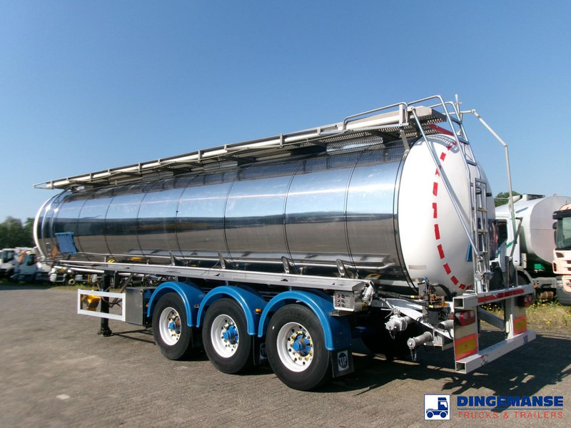 Feldbinder Chemical tank (non-ADR) inox 30 m3 / 1 comp + pump - Tank semi-trailer: picture 4 Feldbinder Chemical tank (non-ADR) inox 30 m3 / 1 comp + pump - Tank semi-trailer: picture 4