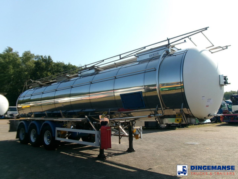 Feldbinder Chemical tank (non-ADR) inox 30 m3 / 1 comp + pump - Tank semi-trailer: picture 2 Feldbinder Chemical tank (non-ADR) inox 30 m3 / 1 comp + pump - Tank semi-trailer: picture 2