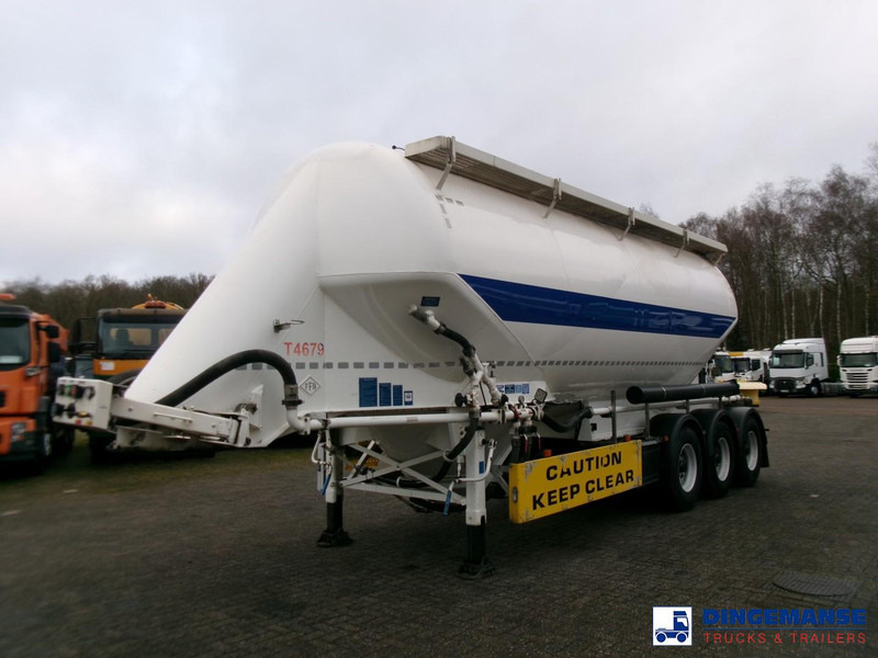 Feldbinder Powder tank alu 36 m3 / 1 comp - Tank semi-trailer: picture 1 Feldbinder Powder tank alu 36 m3 / 1 comp - Tank semi-trailer: picture 1
