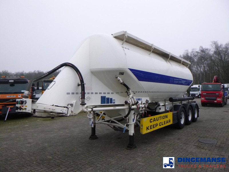 Feldbinder Powder tank alu 36 m3 / 1 comp - Tank semi-trailer: picture 1 Feldbinder Powder tank alu 36 m3 / 1 comp - Tank semi-trailer: picture 1