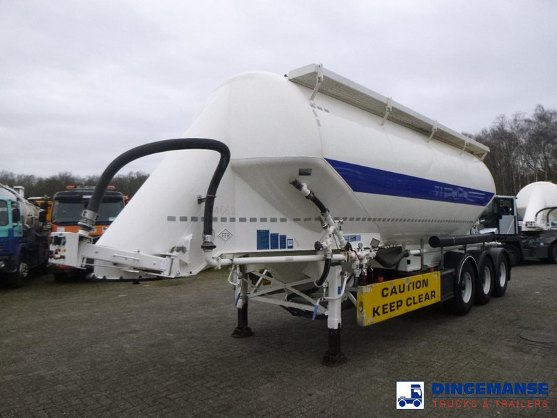 Feldbinder Powder tank alu 36 m3 / 1 comp - Tank semi-trailer: picture 1 Feldbinder Powder tank alu 36 m3 / 1 comp - Tank semi-trailer: picture 1
