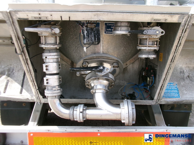 Tank semi-trailer Feldbinder Powder tank alu 41 m3 (tipping): picture 12
