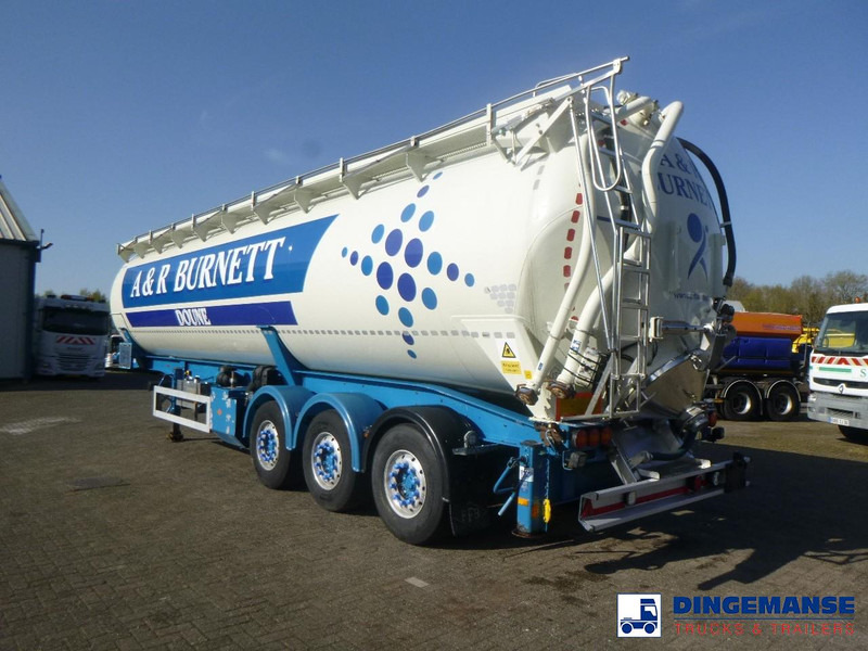 Feldbinder Powder tank alu 60 m3 / Compressor diesel engine. - Tank semi-trailer: picture 3 Feldbinder Powder tank alu 60 m3 / Compressor diesel engine. - Tank semi-trailer: picture 3