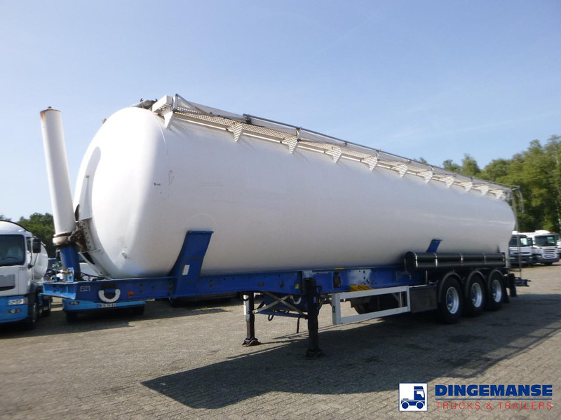 Feldbinder Powder tank alu 63 m3 / 1 comp (tipping) - Tank semi-trailer: picture 1 Feldbinder Powder tank alu 63 m3 / 1 comp (tipping) - Tank semi-trailer: picture 1