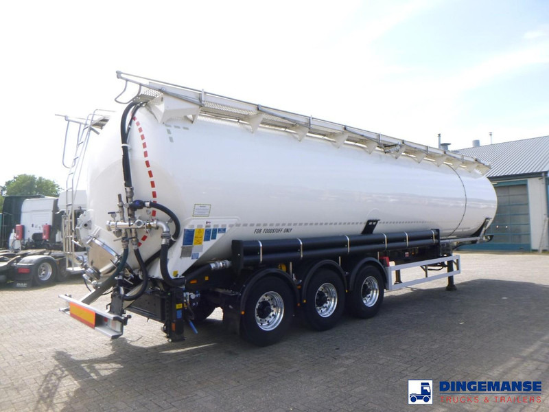 Feldbinder Powder tank alu 63 m3 (tipping) - Tank semi-trailer: picture 4 Feldbinder Powder tank alu 63 m3 (tipping) - Tank semi-trailer: picture 4