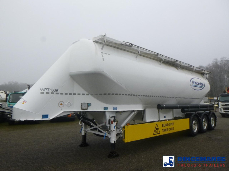 Feldbinder Powder tank alu alu 49 m3 / 1 comp - Tank semi-trailer: picture 1 Feldbinder Powder tank alu alu 49 m3 / 1 comp - Tank semi-trailer: picture 1