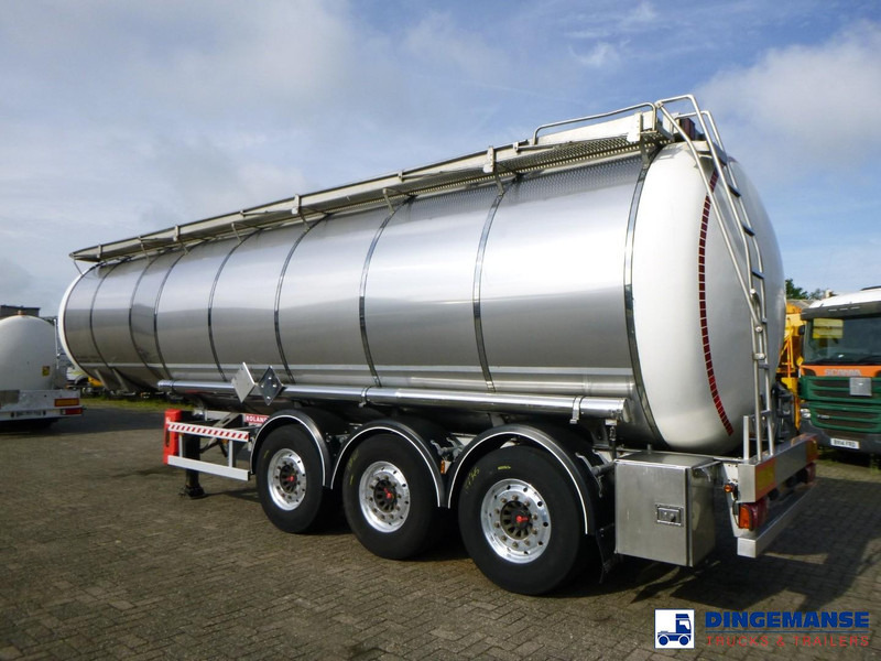 Fluid Chemical tank inox 37.5 m3 / 1 comp ADR 28-10-2025 - Tank semi-trailer: picture 4 Fluid Chemical tank inox 37.5 m3 / 1 comp ADR 28-10-2025 - Tank semi-trailer: picture 4