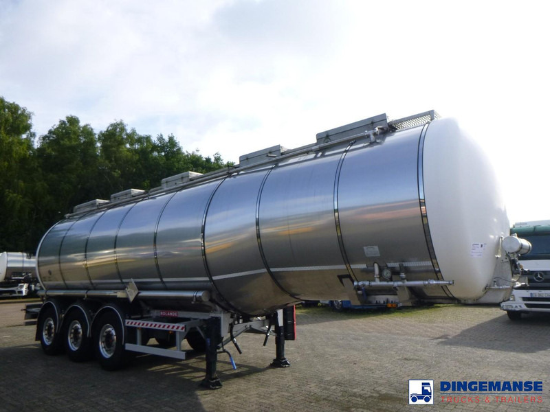 Fluid Chemical tank inox 37.5 m3 / 1 comp ADR 28-10-2025 - Tank semi-trailer: picture 2 Fluid Chemical tank inox 37.5 m3 / 1 comp ADR 28-10-2025 - Tank semi-trailer: picture 2