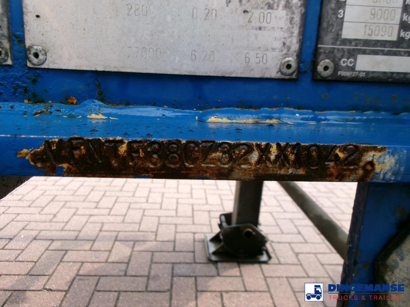 Container transporter/ Swap body semi-trailer GENERAL TRAILERS 3-axle container trailer 20-25-30 ft: picture 15