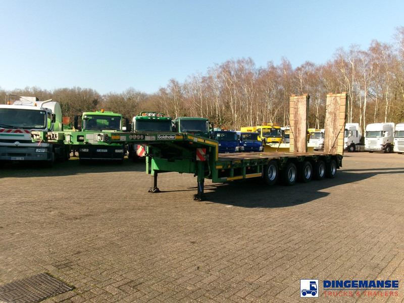Goldhofer 5-axle semi-lowbed trailer 80 t ext. - Low loader semi-trailer: picture 1 Goldhofer 5-axle semi-lowbed trailer 80 t ext. - Low loader semi-trailer: picture 1
