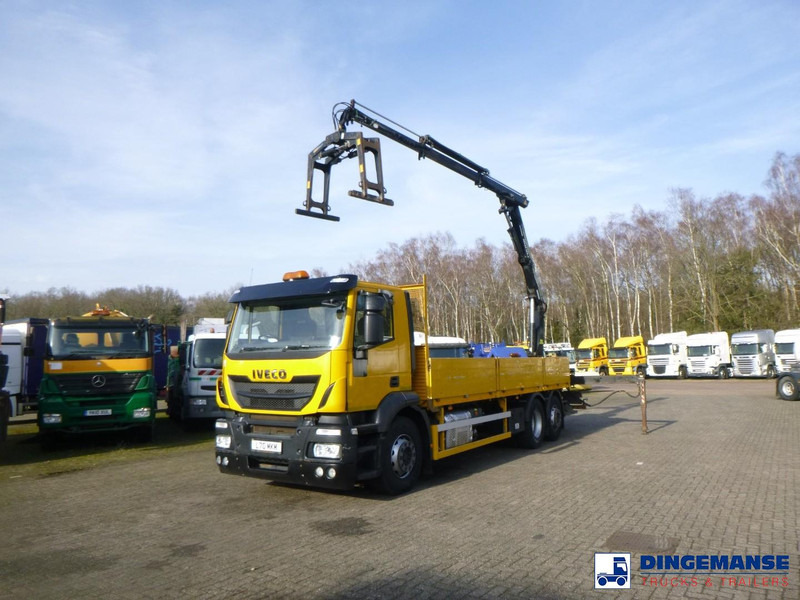 Iveco Stralis 310 6x2 Euro 6 RHD + Atlas 105.2 crane - Crane truck: picture 1 Iveco Stralis 310 6x2 Euro 6 RHD + Atlas 105.2 crane - Crane truck: picture 1