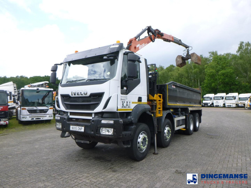 Iveco Trakker 360 Euro 6 8x4 RHD tipper + Atlas 130.2VGL - Crane truck: picture 5 Iveco Trakker 360 Euro 6 8x4 RHD tipper + Atlas 130.2VGL - Crane truck: picture 5