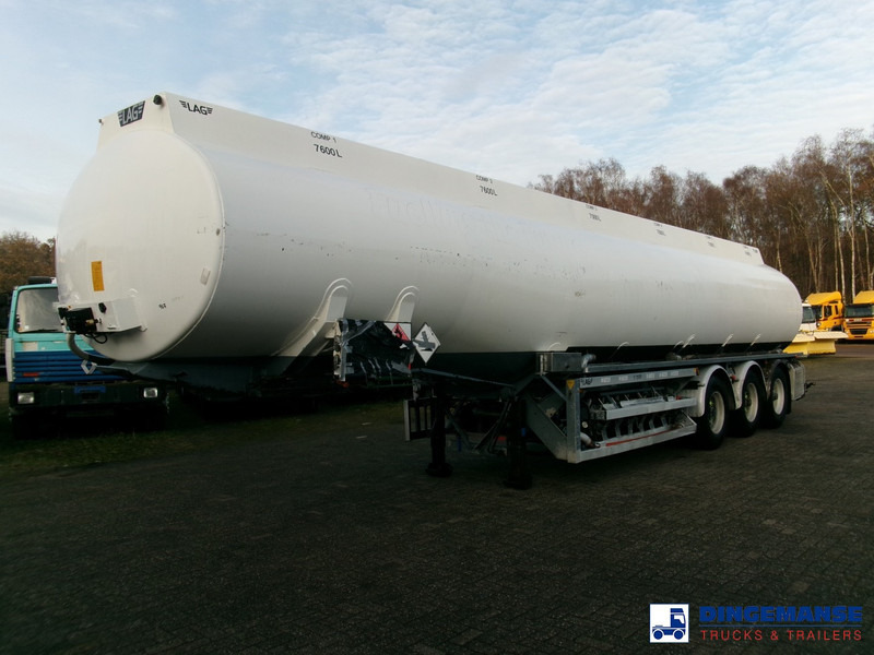 LAG Fuel tank alu 45.2 m3 / 6 comp + pump - Tank semi-trailer: picture 1 LAG Fuel tank alu 45.2 m3 / 6 comp + pump - Tank semi-trailer: picture 1