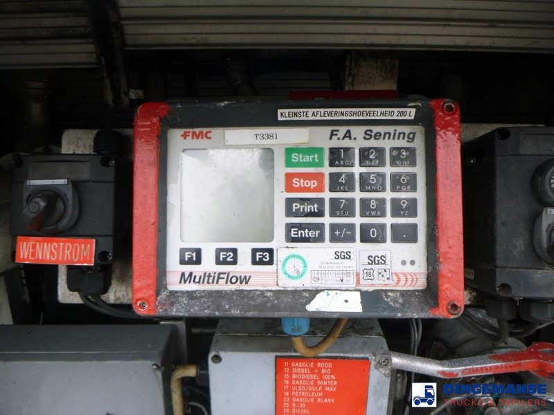 Tank trailer LAG Fuel tank alu 50.5 m3 / 3 comp + pump: picture 18