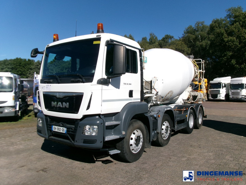 MAN TGS 32.360 8X4 Euro 6 Imer concrete mixer 9 m3 - Concrete mixer truck: picture 1 MAN TGS 32.360 8X4 Euro 6 Imer concrete mixer 9 m3 - Concrete mixer truck: picture 1