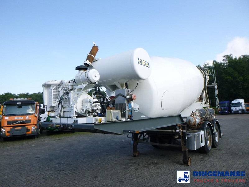 MOL Cifa mixer trailer 12 m3 - Concrete mixer semi-trailer: picture 1 MOL Cifa mixer trailer 12 m3 - Concrete mixer semi-trailer: picture 1