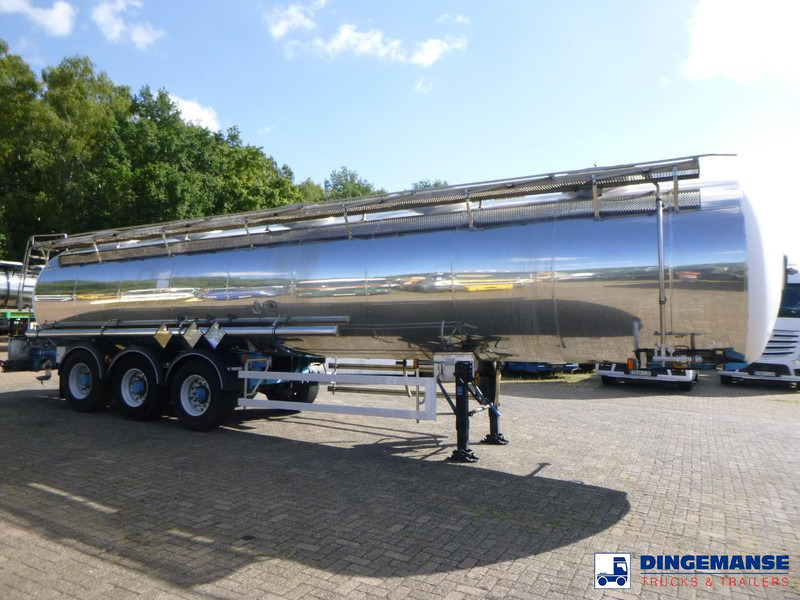 Magyar Chemical tank inox 33 m3 / 1 comp - Tank semi-trailer: picture 2 Magyar Chemical tank inox 33 m3 / 1 comp - Tank semi-trailer: picture 2