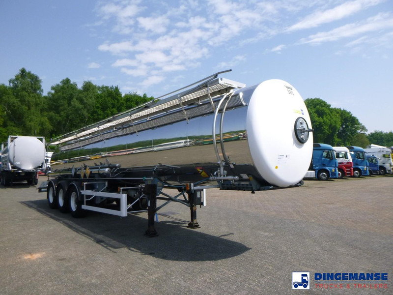 Magyar Chemical tank inox L4BH 22.2 m3 / 1 comp - Tank semi-trailer: picture 2 Magyar Chemical tank inox L4BH 22.2 m3 / 1 comp - Tank semi-trailer: picture 2