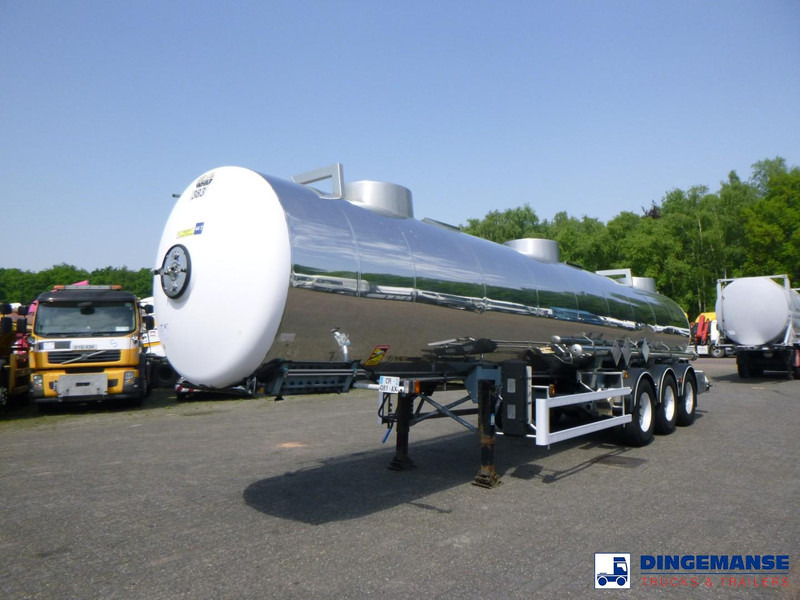 Magyar Chemical tank inox L4BH 22.2 m3 / 1 comp - Tank semi-trailer: picture 1 Magyar Chemical tank inox L4BH 22.2 m3 / 1 comp - Tank semi-trailer: picture 1