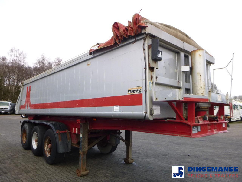 Meierling Tipper trailer alu 21 m3 + tarpaulin - Tipper semi-trailer: picture 2 Meierling Tipper trailer alu 21 m3 + tarpaulin - Tipper semi-trailer: picture 2