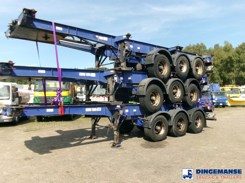Montracon Stack - 3 x container chassis 20-30-40-45 ft - Container transporter/ Swap body semi-trailer: picture 1 Montracon Stack - 3 x container chassis 20-30-40-45 ft - Container transporter/ Swap body semi-trailer: picture 1