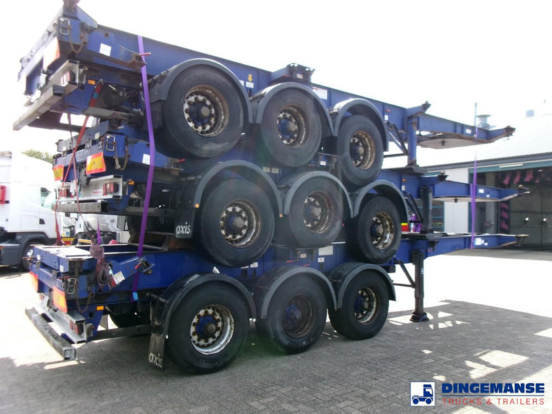 Montracon Stack - 3 x container chassis 20-30-40-45 ft - Container transporter/ Swap body semi-trailer: picture 3 Montracon Stack - 3 x container chassis 20-30-40-45 ft - Container transporter/ Swap body semi-trailer: picture 3