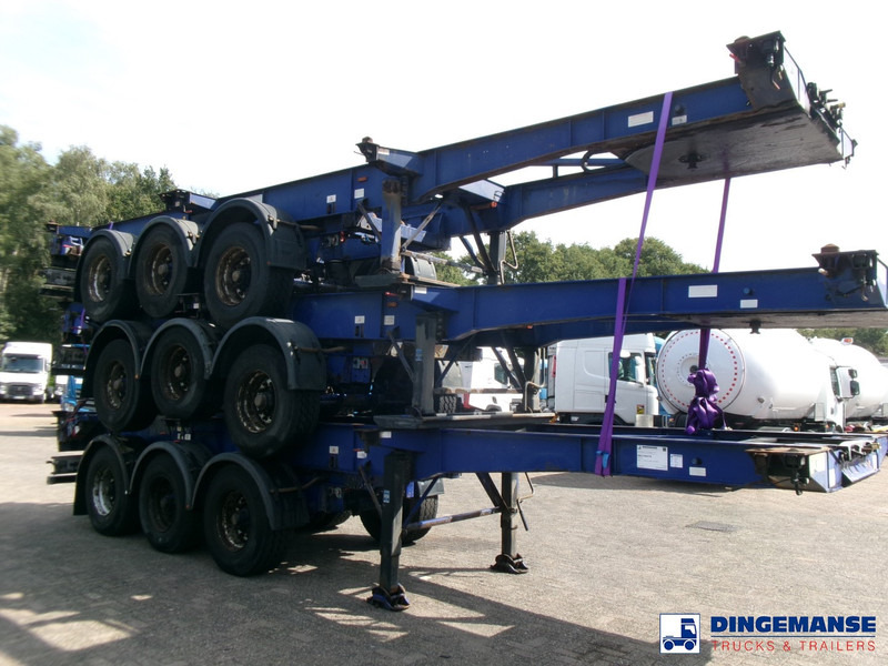 Montracon Stack - 3 x container chassis 20-30-40-45 ft - Container transporter/ Swap body semi-trailer: picture 2 Montracon Stack - 3 x container chassis 20-30-40-45 ft - Container transporter/ Swap body semi-trailer: picture 2