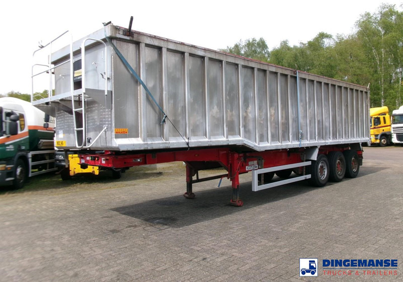 Montracon Tipper trailer alu 55 m3 + tarpaulin - Tipper semi-trailer: picture 1 Montracon Tipper trailer alu 55 m3 + tarpaulin - Tipper semi-trailer: picture 1