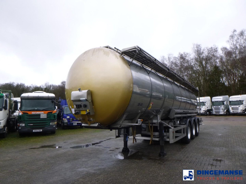 Parcisa Chemical tank inox L4BH 30 m3 / 1 comp / ADR 30/03/24 - Tank semi-trailer: picture 1 Parcisa Chemical tank inox L4BH 30 m3 / 1 comp / ADR 30/03/24 - Tank semi-trailer: picture 1