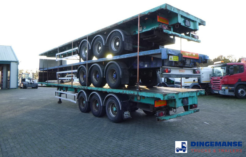 SDC Stack - 3 x platform trailer 13.6 m / 39 t - Dropside/ Flatbed truck: picture 4 SDC Stack - 3 x platform trailer 13.6 m / 39 t - Dropside/ Flatbed truck: picture 4