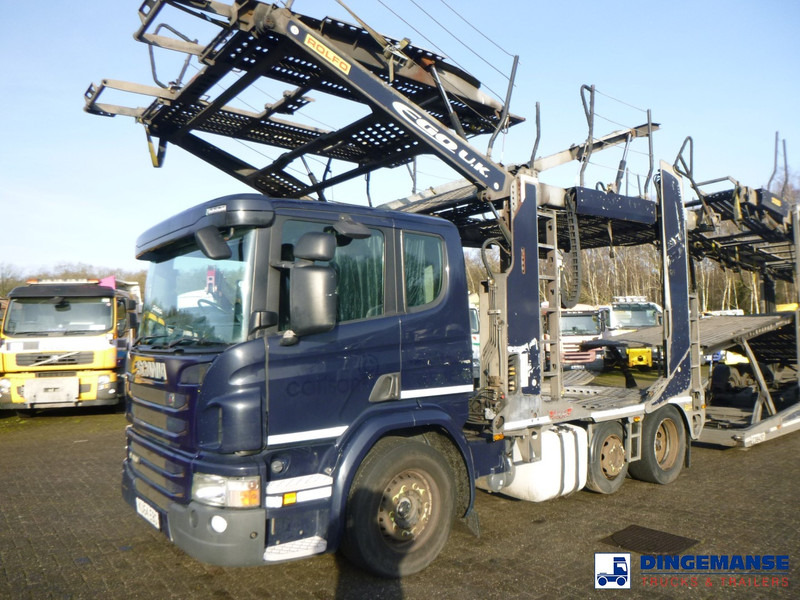 Scania P 410 6x2 RHD Rolfo car transporter - Autotransporter truck: picture 5 Scania P 410 6x2 RHD Rolfo car transporter - Autotransporter truck: picture 5