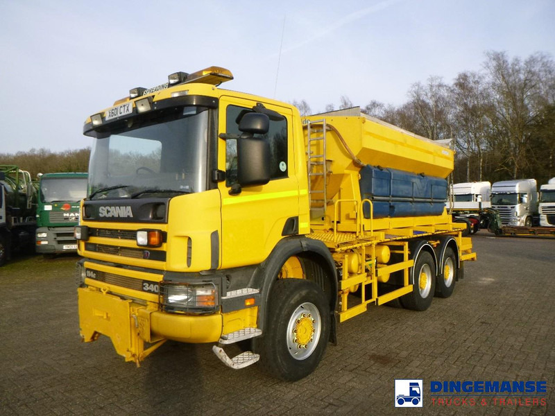Scania P114-340 CB 6X6 RHD gritter / snow plough - Snow removal vehicle: picture 1 Scania P114-340 CB 6X6 RHD gritter / snow plough - Snow removal vehicle: picture 1