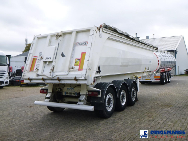 Stas Tipper trailer alu 25.5 m3 + tarpaulin - Tipper semi-trailer: picture 4 Stas Tipper trailer alu 25.5 m3 + tarpaulin - Tipper semi-trailer: picture 4
