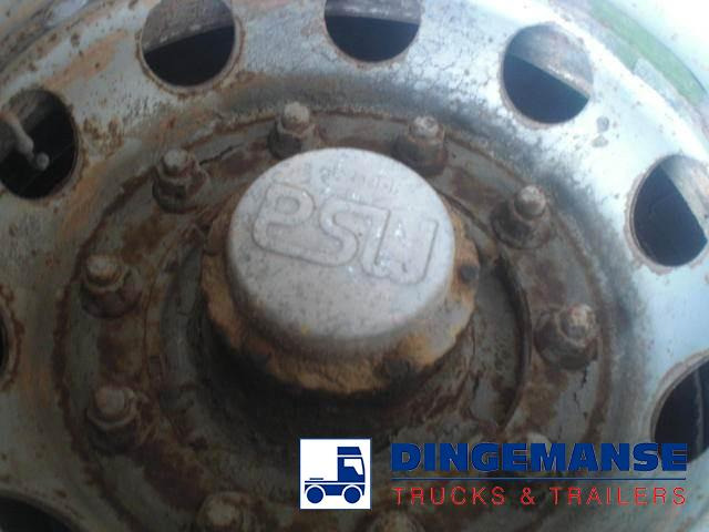 Low loader semi-trailer Traylona 2-axle platform trailer 39000KG / Extendable 19M: picture 13